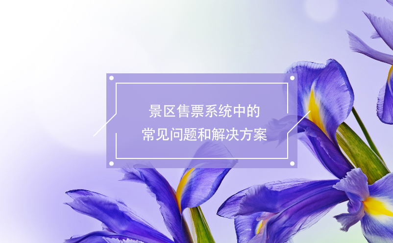 景區(qū)售票系統(tǒng)中的常見問題和解決方案