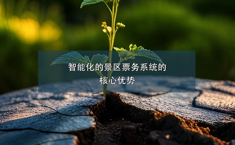 智能化的景區(qū)票務(wù)系統(tǒng)的核心優(yōu)勢