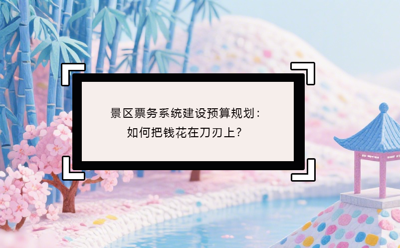 景區(qū)票務(wù)系統(tǒng)建設(shè)預(yù)算規(guī)劃：如何把錢(qián)花在刀刃上？